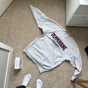 Pepperdine Vintage Gray Sweatshirt